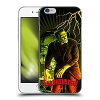 Head Case Designs Officially Licensed Universal Monsters Yellow Frankenstein Soft Gel Case Compatible with Apple iPhone 6 / iPhone 6s