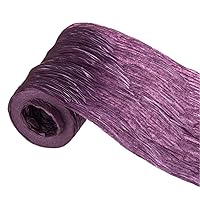 Heads Paper Raffia Ribbon 2.0 inches (5 cm) Width 32.8 ft (10 m) Roll, Purple Heads PR-50PL