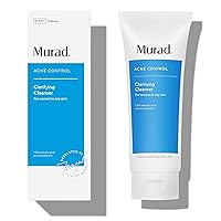 Murad Clarifying Cleanser - Acne Control Salicylic Acid & Green Tea Extract Face Wash - Exfoliating Acne Skin Care Treatment Backed by Science