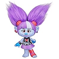 DreamWorksTopia Ultimate Surprise Hair Val Doll, 6-Inch Toy with 4 Hidden Surprises in Hair, for Kids 4 Years and Up