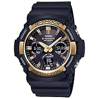 Casio GAS100G-1A G-Shock Tough Solar Men's Watch Black 55.1mm Resin/Aluminum case
