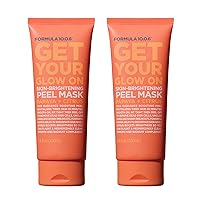 FORMULA 10.0.6 Get Your Glow On Skin Brightening Peel Mask 2 PK