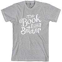 Threadrock Men's The Book was Better T-Shirt