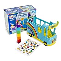 Learning Resources Numberblocks Rainbow Counting Bus, 3+, Numberblocks Interactive Toy Bus Playset, Includes Collectible Figure of Seven, Plays 12 Songs & Sounds