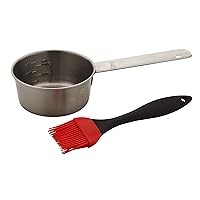 Charbroil Aspire Silicone Basting Brush with Bowl For Grilling/BBQ