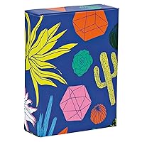teNeues Cactus Party Playing Cards: Standard 52 Playing Cards on Blue core Card Stock