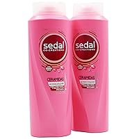 Sedal Co-Creations Conditioner Ceramides, Repairs and Strengthens, All hair types, 2-Pack of 22 FL Oz, 2 Bottles