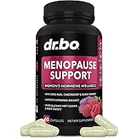 Menopause Supplements for Women Support Pills - Natural Menopause Relief for Hot Flashes, Night Sweats & Mood Swings with Dong Quai, Chasteberry & Black Cohosh - Hormone Balance for Women Supplement
