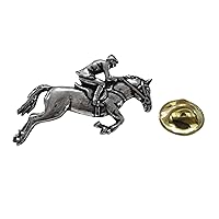 Horse Racing Lapel Pin