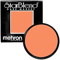 Makeup StarBlend Cake Makeup | Wet/Dry Pressed Powder Face Makeup | Powder Foundation | Orange Face Paint & Body Paint 2 oz (56g)