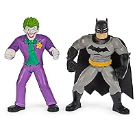 Swimways DC Batman Floatin' Figures, Swimming Pool Accessories & Kids Pool Toys, Batman Party Supplies & Water Toys for Kids Aged 3 & Up, Batman & Joker 2-Pack