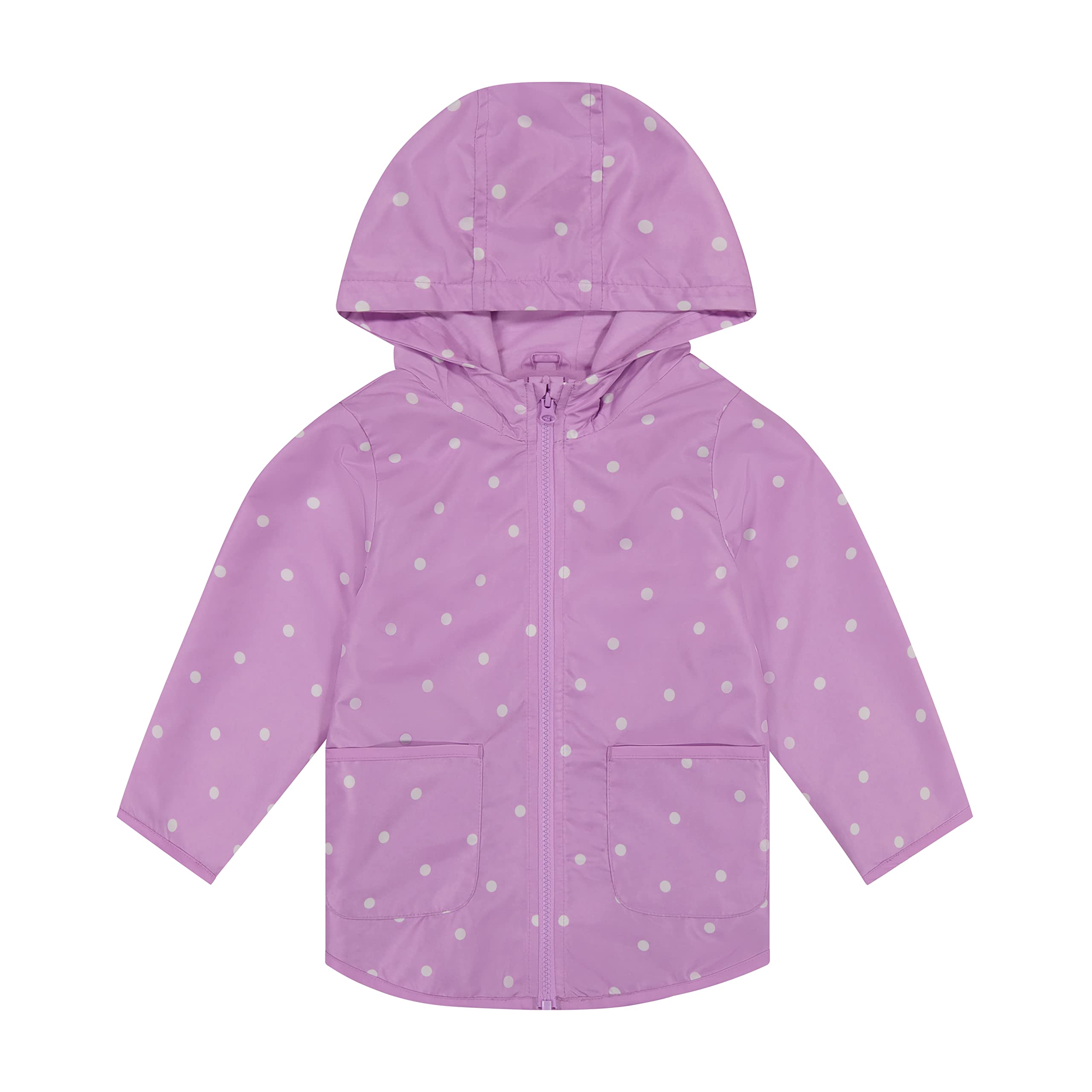 Simple Joys by Carter's Baby Girls' Water-Resistant Rain Jacket with Hood