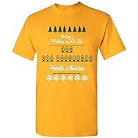 Nobody's Walking Out On This Fun Old Fashioned Family - Christmas T Shirt