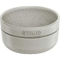 Staub 40508-032 Campagne Bowl, 4.7 inches (12 cm), Ceramic Bowl, 20.3 fl oz (600 ml), Ceramic, Microwave Safe, Ceramic Bowl