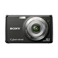 Sony Cybershot DSC-W220 12.1MP Digital Camera with 4x Optical Zoom with Super Steady Shot Image Stabilization (Black)