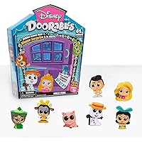 Disney Doorables Multi-Peek Pack Series 5, Collectible Mini Figures, Styles May Vary, Officially Licensed Kids Toys for Ages 5 Up by Just Play