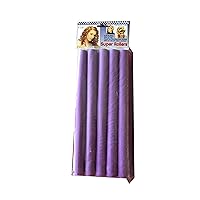 Long Super Rollers - Purple