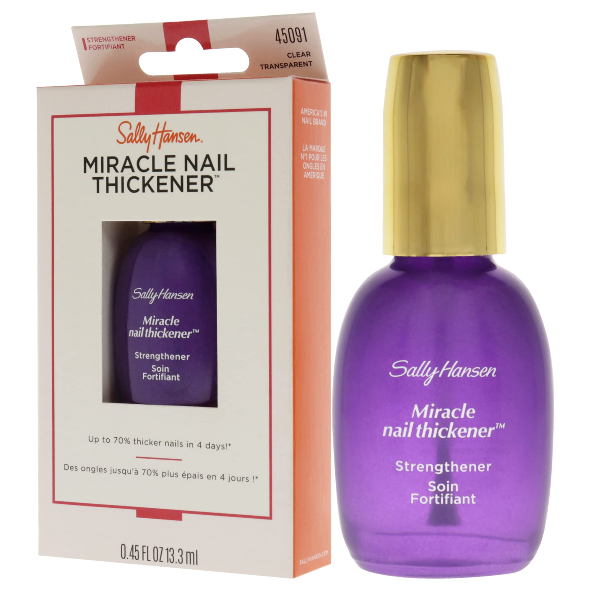 Sally Hansen Miracle Nails, 0.45 Fl Oz (Pack of 1)