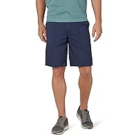 Lee Men's Extreme Motion Relaxed Fit Utility Flat Front Short