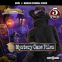 Legacy Games Amazing Hidden Object Games for PC: Mystery Case Files (5 Game Pack) - PC DVD with Digital Download Codes