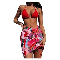 Plus Size Swimsuits for Women Two Piece Sunflower Swimwear Swimwears Tankinis Set
