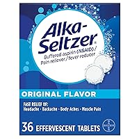 Alka-Seltzer Original Effervescent Tablets, 36 Count