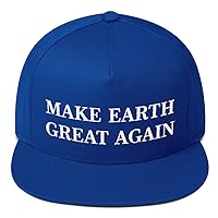 Make Earth Great Again Hat (Flat Bill)
