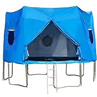 Trampoline Tent 12ft/14ft/15ft | Tent for Trampoline | Outdoor Fun for Kids | Trampoline Tent Cover | Trampoline Accessory Tent | Protect from Wind and Sun