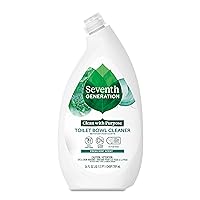 Seventh Generation Toilet Bowl Cleaner, Fresh Mint Scent, Fights Tough Stains, 24 Fl Oz