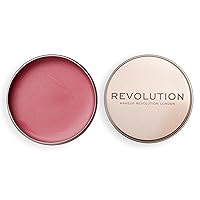 Revolution, Balm Glow, Multi-Use Balm for Cheeks, Eyes & Lips, Buildable Formula, Dewy Finish, Rose Pink, 1.12 Oz.