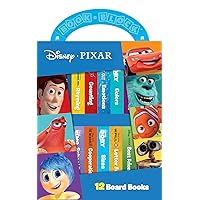 Disney Pixar Toy Story, Cars, Finding Nemo, and More! - My First Library 12 Board Book Block Set - PI Kids Disney Pixar Toy Story, Cars, Finding Nemo, and More! - My First Library 12 Board Book Block Set - PI Kids Board book