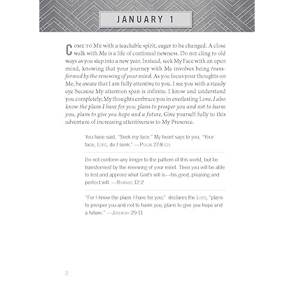 Jesus Calling, Textured Gray Leathersoft, with Full Scriptures: Enjoying Peace in His Presence (a 365-Day Devotional)