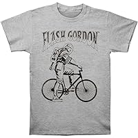 Flash Gordon Men's Iwantto Slim Fit T-Shirt Gray Heather