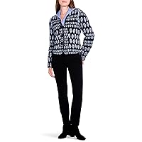 NIC+ZOE Women's Quilted Eclipse Knit Jacket