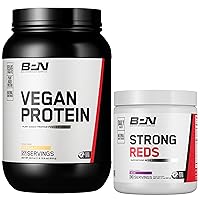 BARE PERFORMANCE NUTRITION BPN Vegan Vanilla Protein + Strong Reds Acai