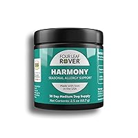 Harmony | Natural Skin Care for Dogs | Seasonal Allergy and Natural Histamine Support | Helps with Skin Health & Detoxification | 30 Medium Dog Servings
