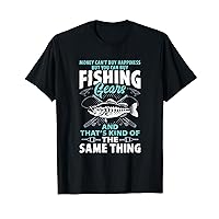 Buy More Fishing Gear - Fisher Fish Rod Angler Fisherman T-Shirt