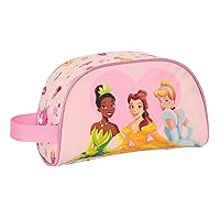 PRINCESAS Disney Summer Adventures – Large Children's Toiletry Bag, Children's Toiletry Bag, Adaptable to Trolley, Ideal for Children from 5 to 14 Years, Comfortable and Versatile, Quality and, Light