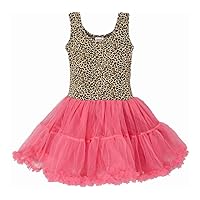 Hot Pink & Leopard Tutu Dress Girl's