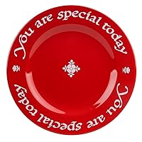 Waechtersbach, Set of 2, Red Special Today Plates, Giftboxed