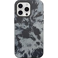 OtterBox iPhone 15 Pro MAX (Only) Symmetry Series Case - BURNOUT SKY (Black), snaps to MagSafe, ultra-sleek, raised edges protect camera & screen