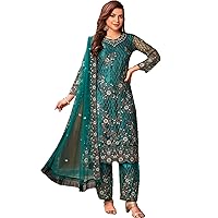 Eid Special Pakistani Designer Salwar Kameez Sharara Plazzo Suits Indian Trouser Pant Dress for Women