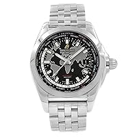 Breitling Galactic Unitime World Time Automatic Black Dial Men's Watch WB3510U4-BD94-375A