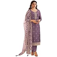 Pakistani Heavy Embroidery Work Women's Wear Stylish Salwar Kameez Suits Plazzo Dress