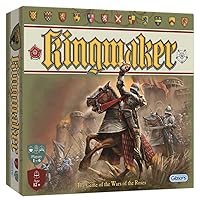 Kingmaker – Board Game by Gibsons Games -1-6 Players – 60-120 Minutes of Gameplay – Games for Game Night – Teens and Adults Ages 14+ - English Version