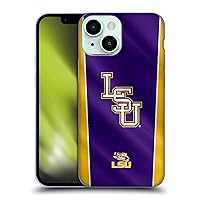 Head Case Designs Officially Licensed Louisiana State University LSU Banner Soft Gel Case Compatible with Apple iPhone 13 Mini