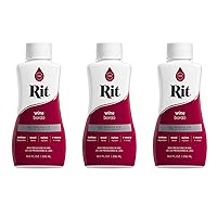 Rit Dye Liquid 8 Ounces Wine 8-10 (3-Pack)