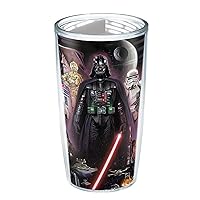Tervis Made in USA Double Walled Star Wars Insulated Tumbler Cup Keeps Drinks Cold & Hot, 16oz - No Lid, Collage