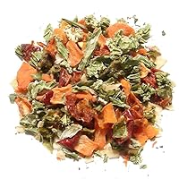 Vegetable Soup Mix by Its Delish, 2 lbs Bag (32 oz) Bulk | Dehydrated Mixed Vegetables, Freeze Dried Veggie Flakes Mix for Soup, Ramen Noodles, Rice, Beans Stew, Omelet - All Natural, Vegan & Kosher