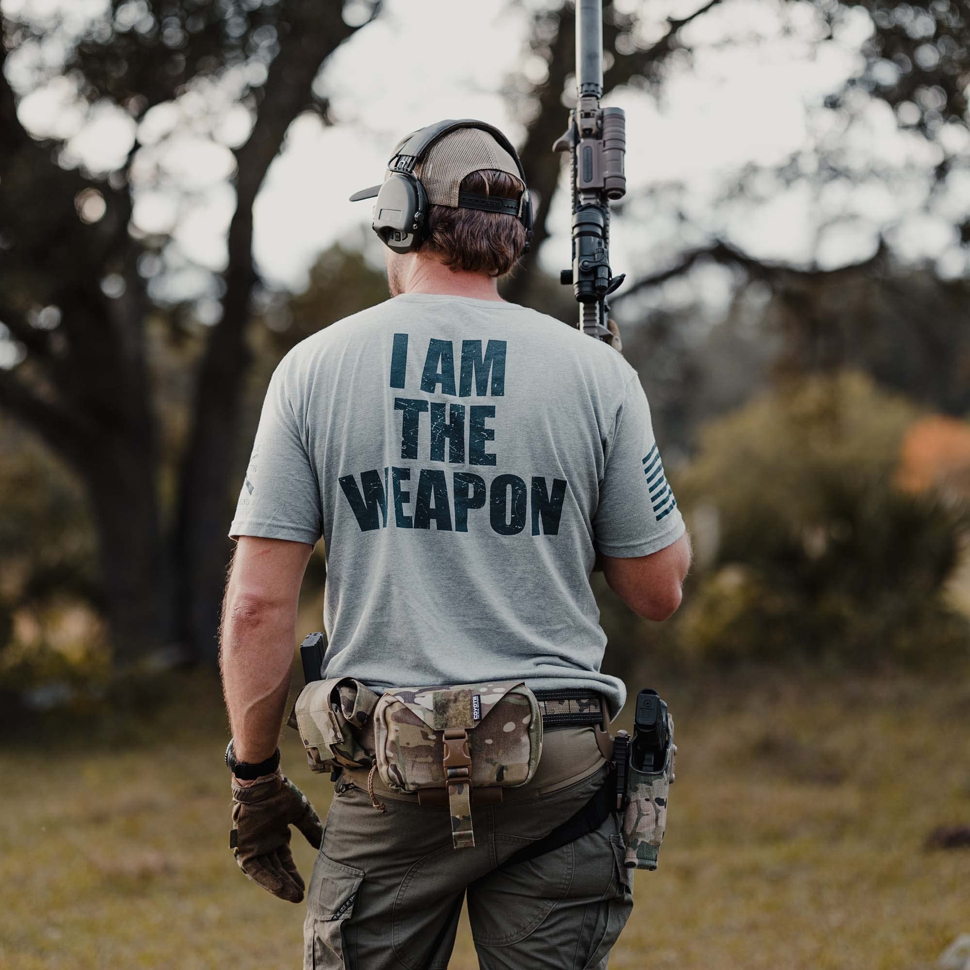 Grunt Style I Am The Weapon Men's T-Shirt